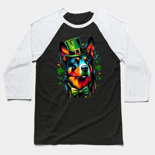 Beauceron in Graffiti for Saint Patrick's Day Baseball T-Shirt